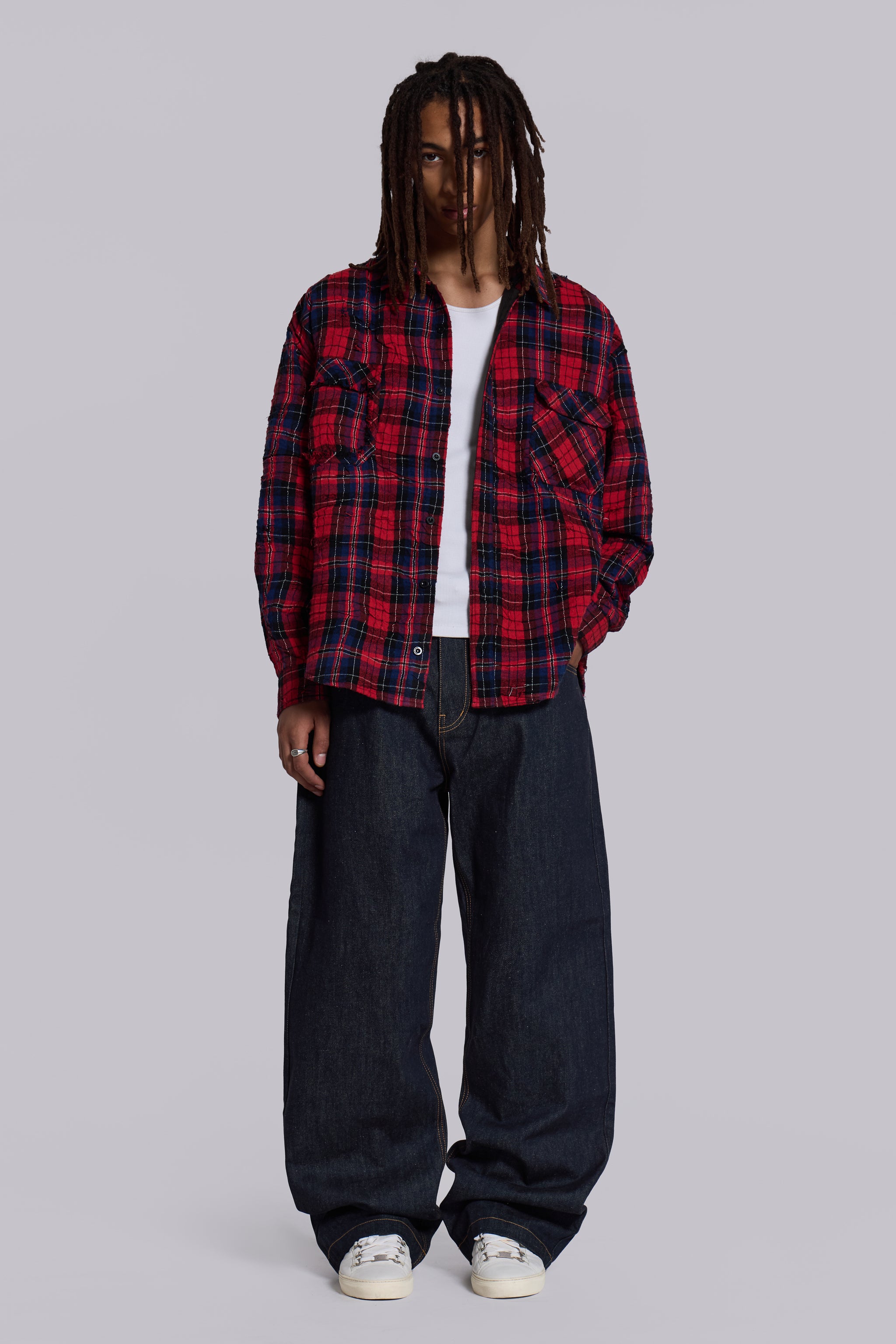 Jaded Man American Hawk Flannel Shirt