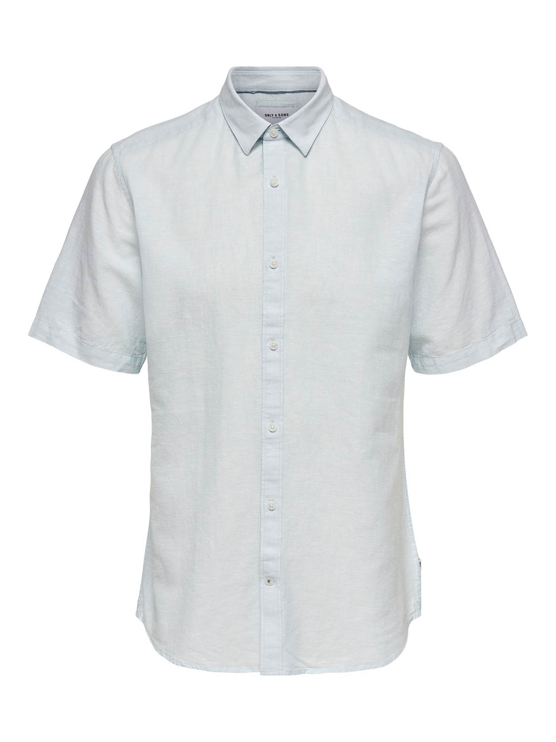 Only and Sons Onscaiden Life Ss Solid Linen Shirt