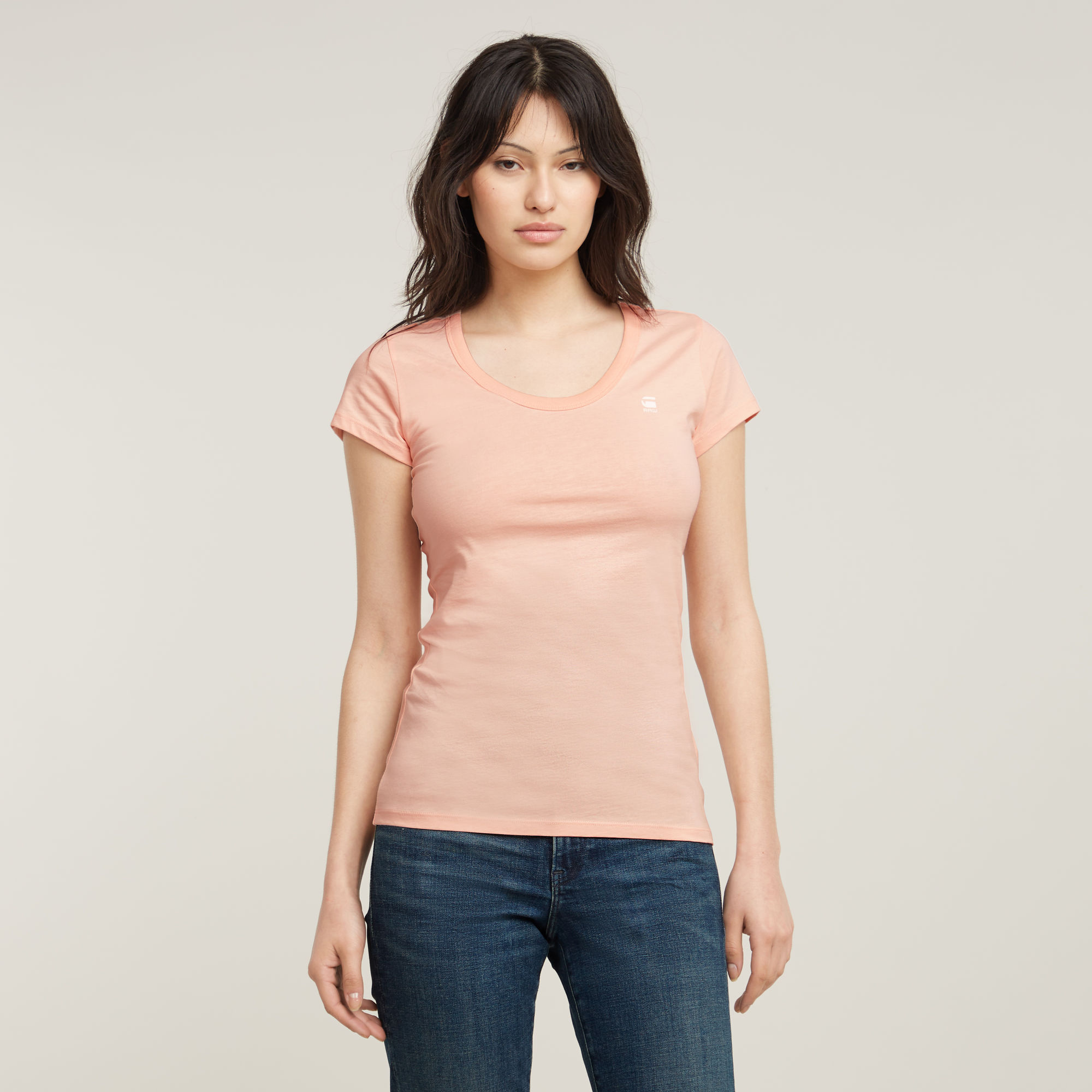 G-Star RAW Slim Top - Roze - Dames