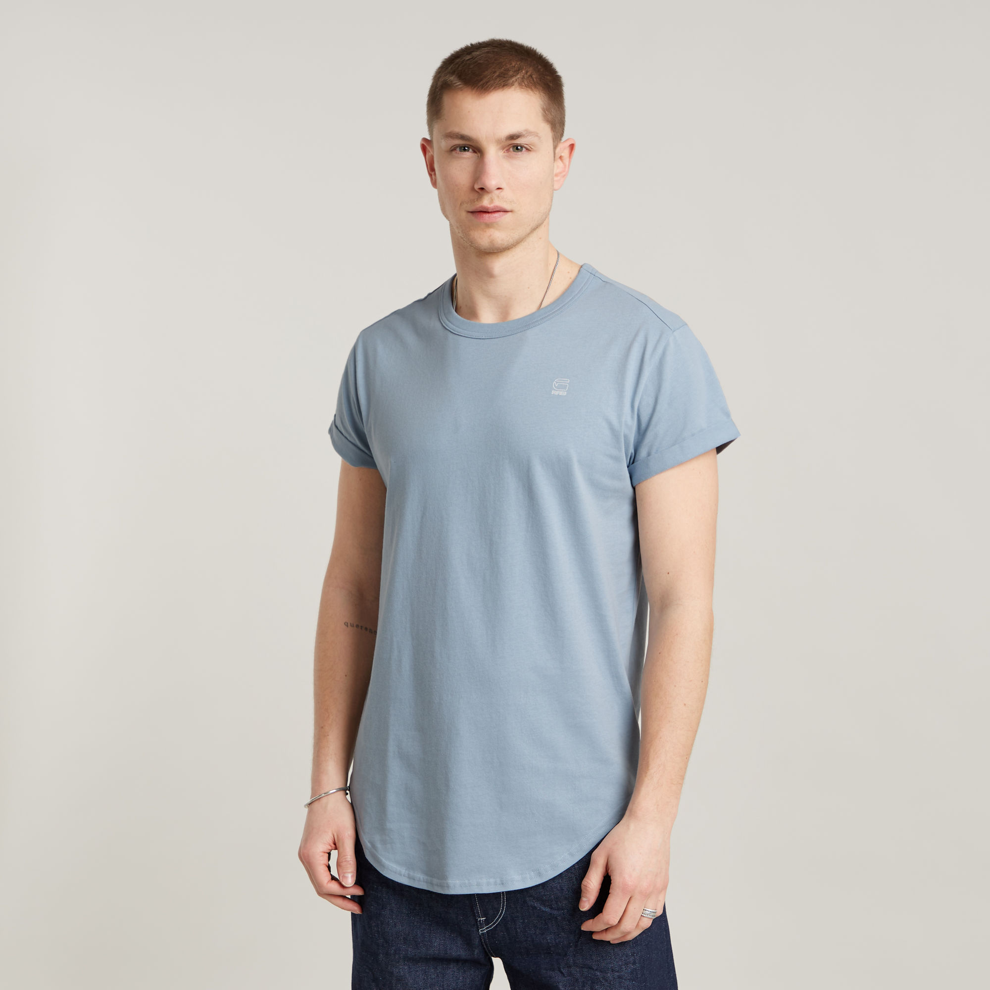 G-Star RAW Ductsoon Relaxed T-Shirt - Lichtblauw - Heren