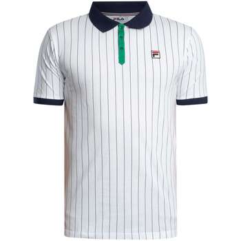 Fila Polo Shirt Korte Mouw  BB1 Classic Vintage Gestreept Poloshirt