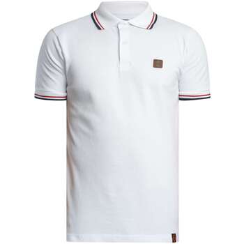 Trojan Polo Shirt Korte Mouw  Driekleurig piqué poloshirt met punt