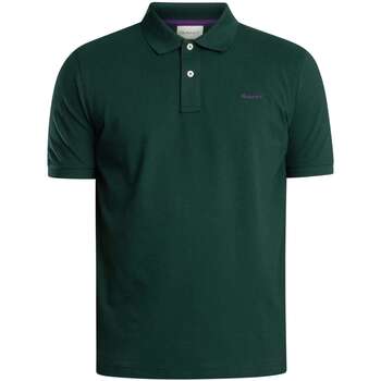 Gant Polo Shirt Korte Mouw  Regular contrast piqué poloshirt