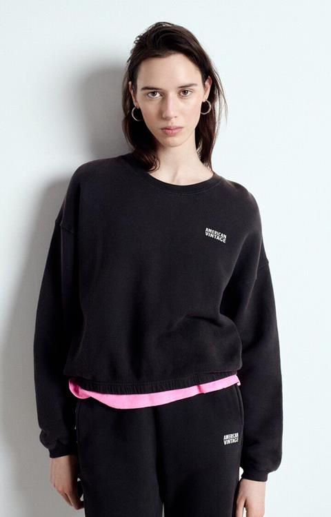 American Vintage Sweat Izubird | Reglisse
