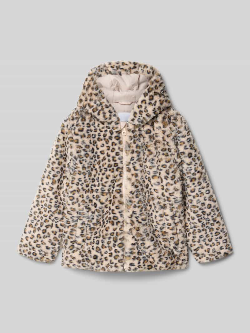 Name It Fleecejack NMFMILA JACKET W HOOD PB