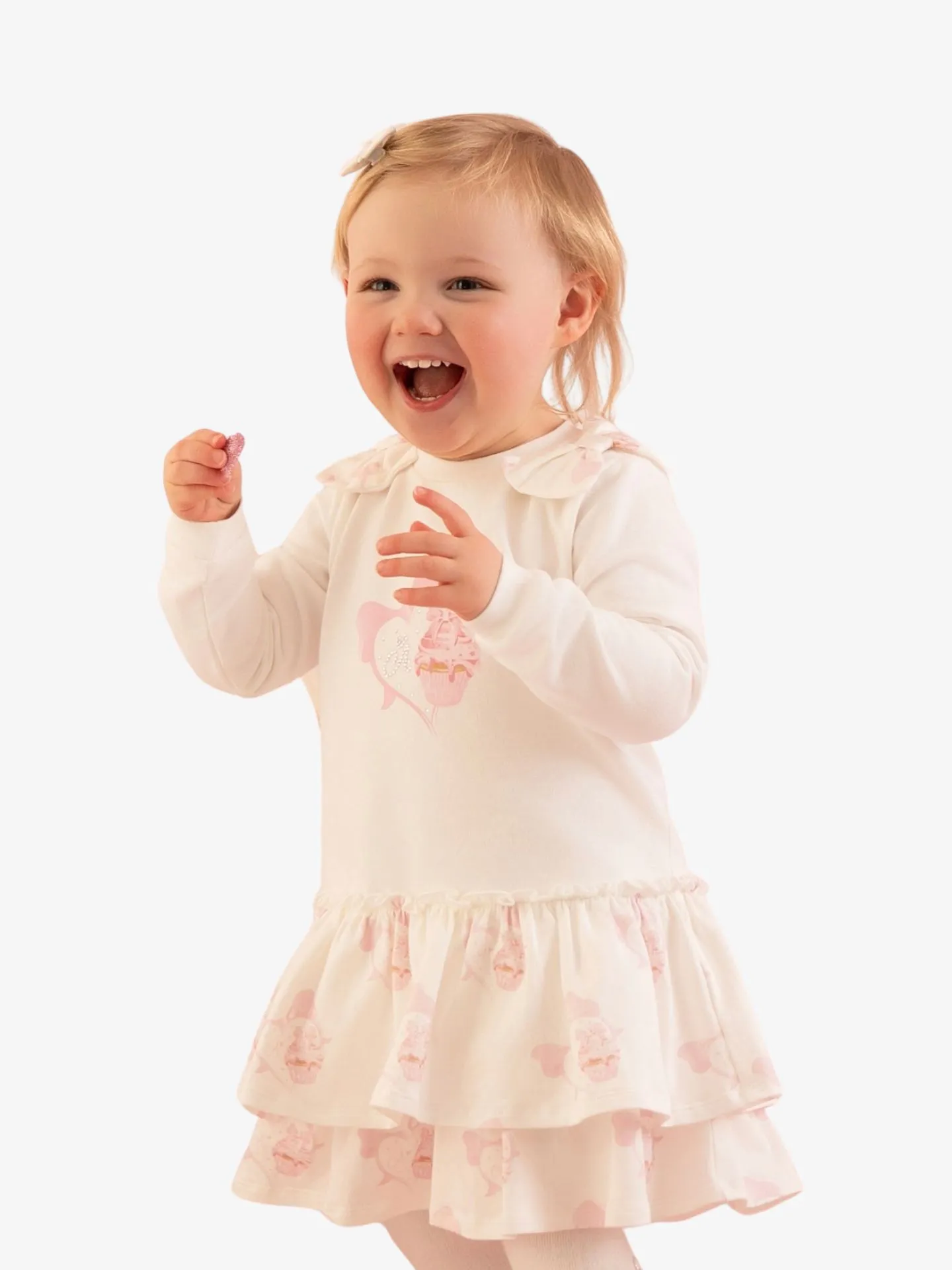 ADee Meisjes baby jurk juliet snow white