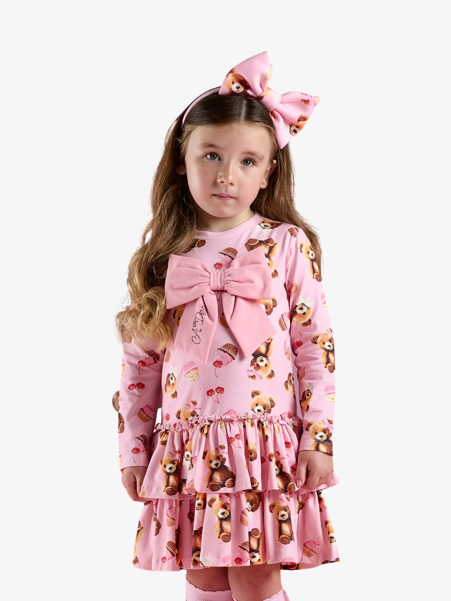 ADee Meisjes jurk liberty pink fairy