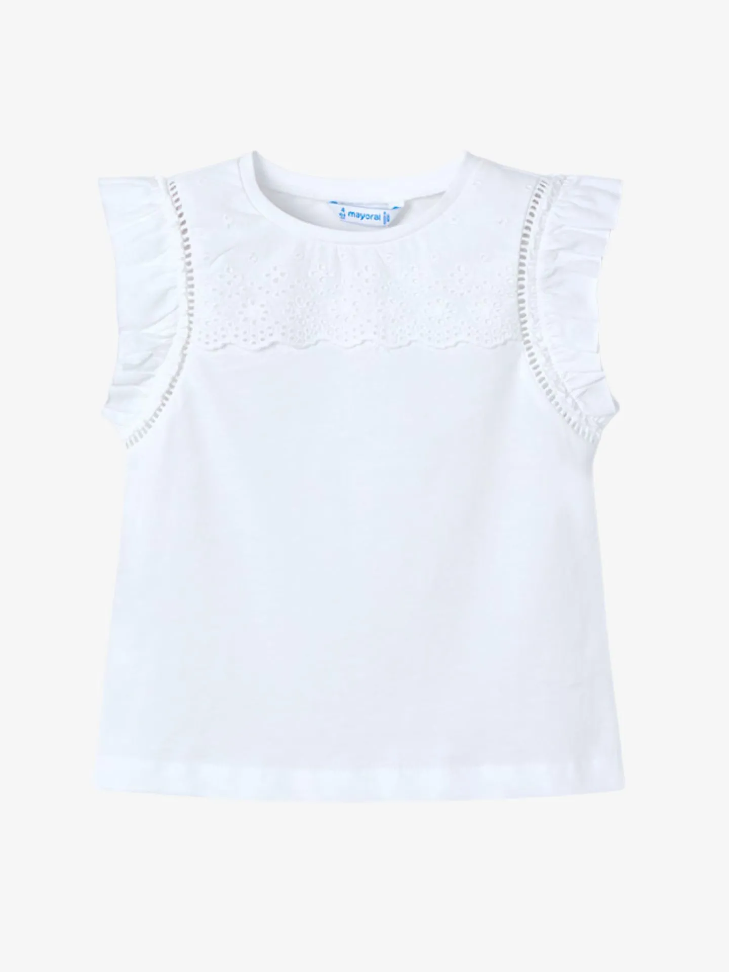 Mayoral Meisjes shirt roezels