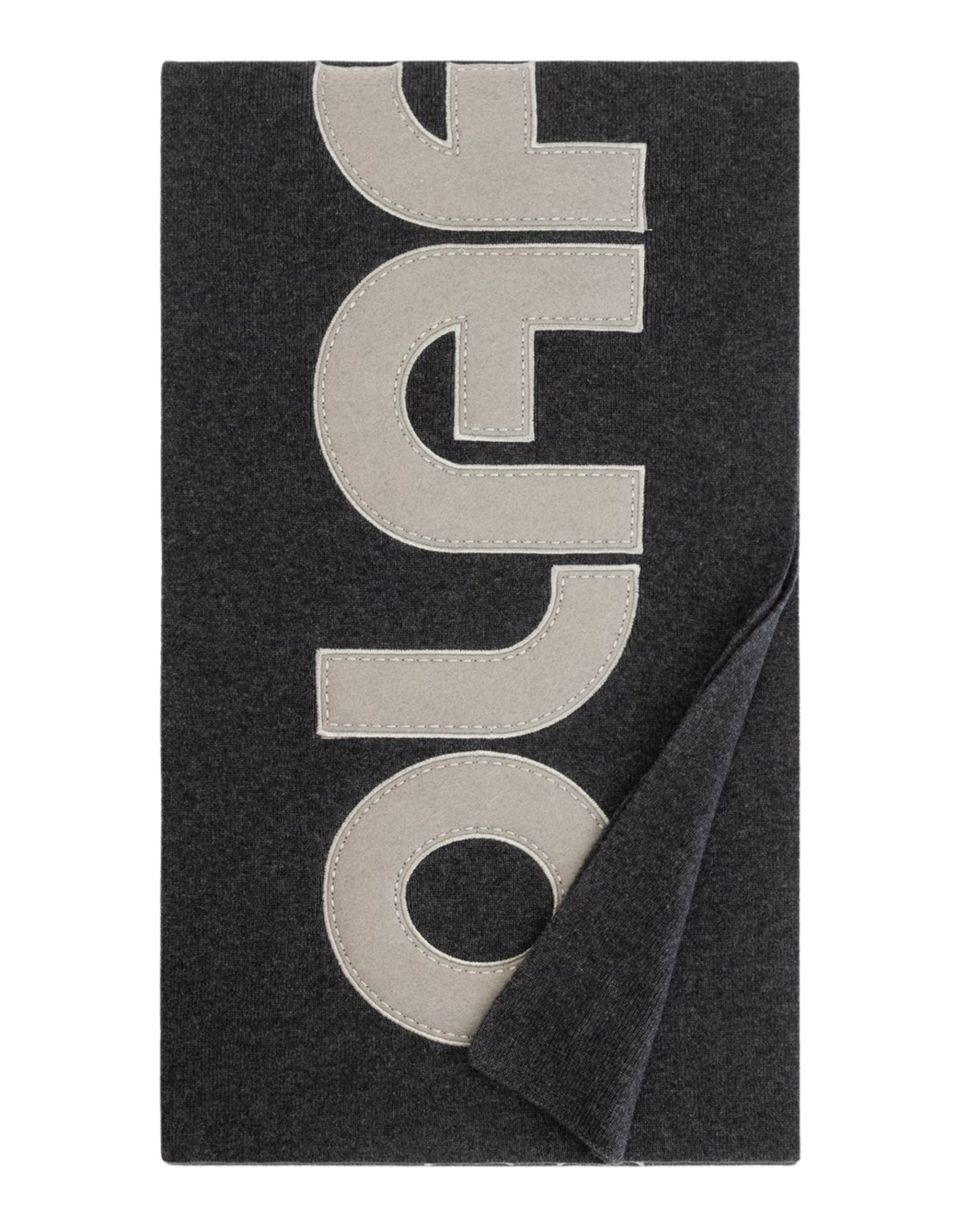 Olaf Hussein Retro applique scarf sjaals a220815