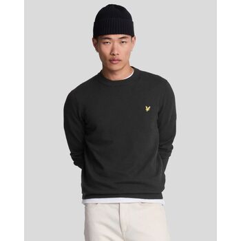 Lyle & Scott Trui Lyle & Scott KN2110V MERINO CREW-Z865 JET BLACK
