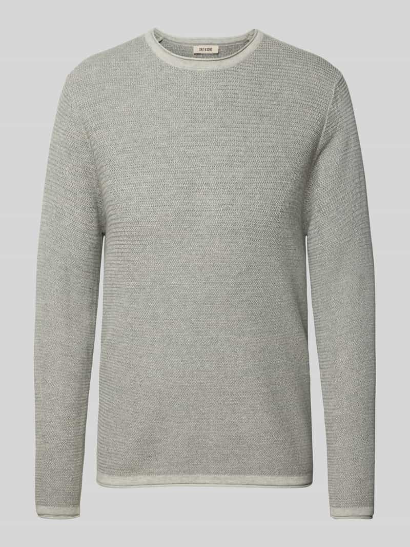 ONLY & SONS Gebreide trui ONSERIC REG 12 STRUC CREW KNIT