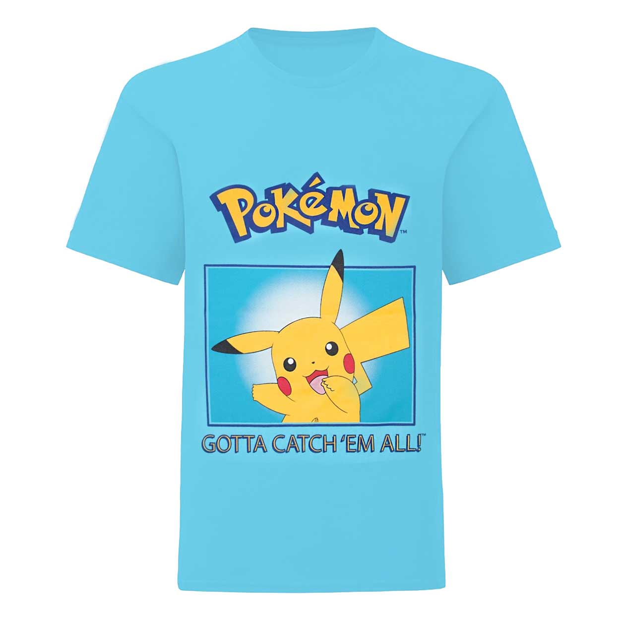 Pokemon kinderjongens Pikachu T-shirt 12-13