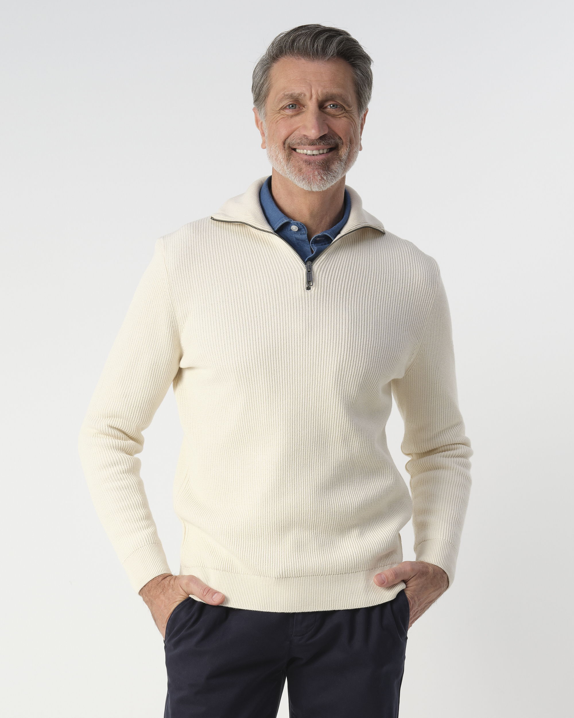 Campbell Harris pullover half zip