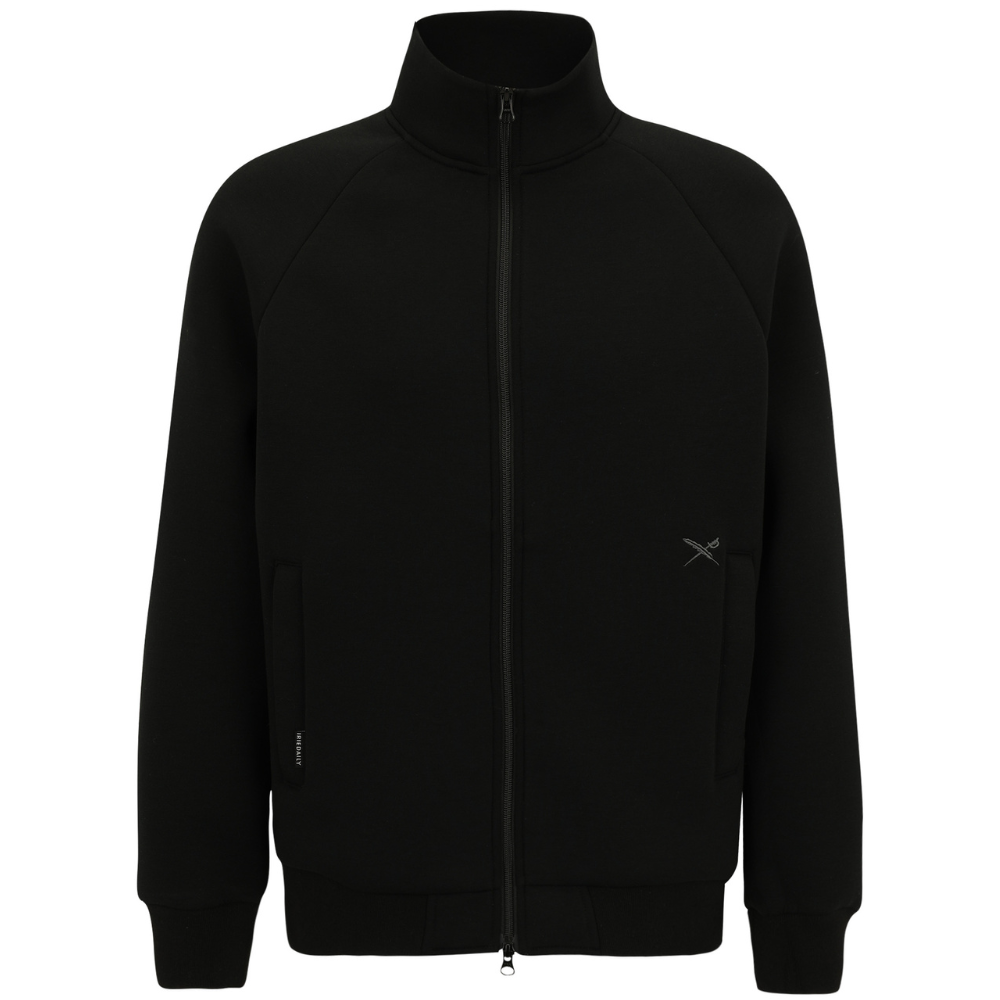 Iriedaily Enzo Trainer Track Jacket Black