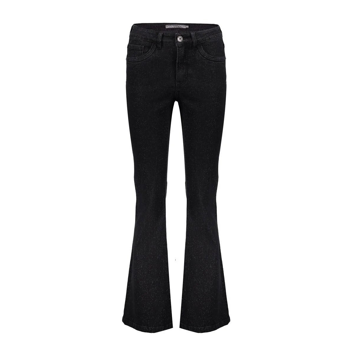 Geisha 51541-10 850 jeans flair black denim lurex