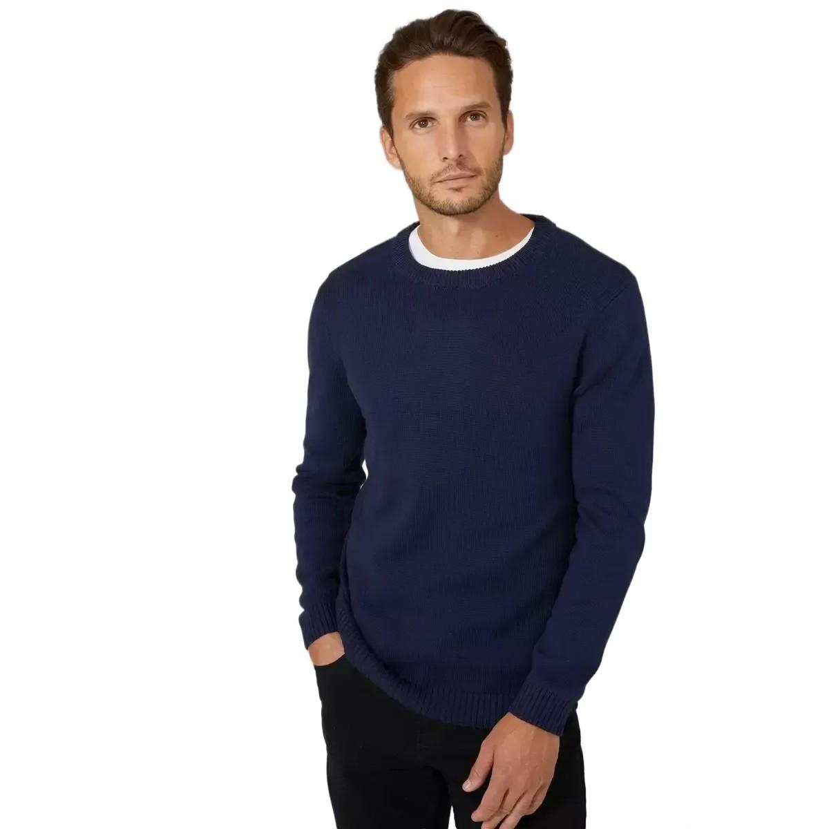 Pertemba FR - Apparel Maine Premium katoenen trui met ronde hals voor heren L