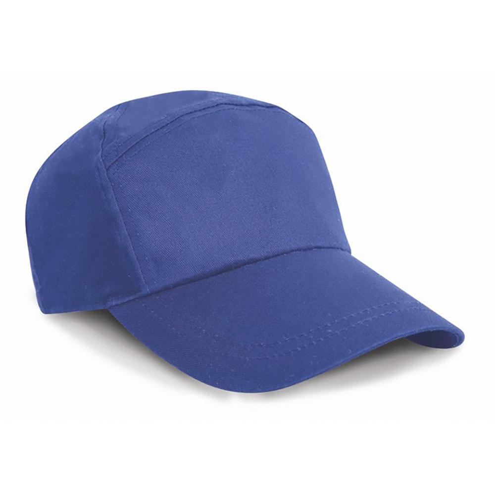 Result Uniseks effen baseballpet One Size koningsblauwe kleur