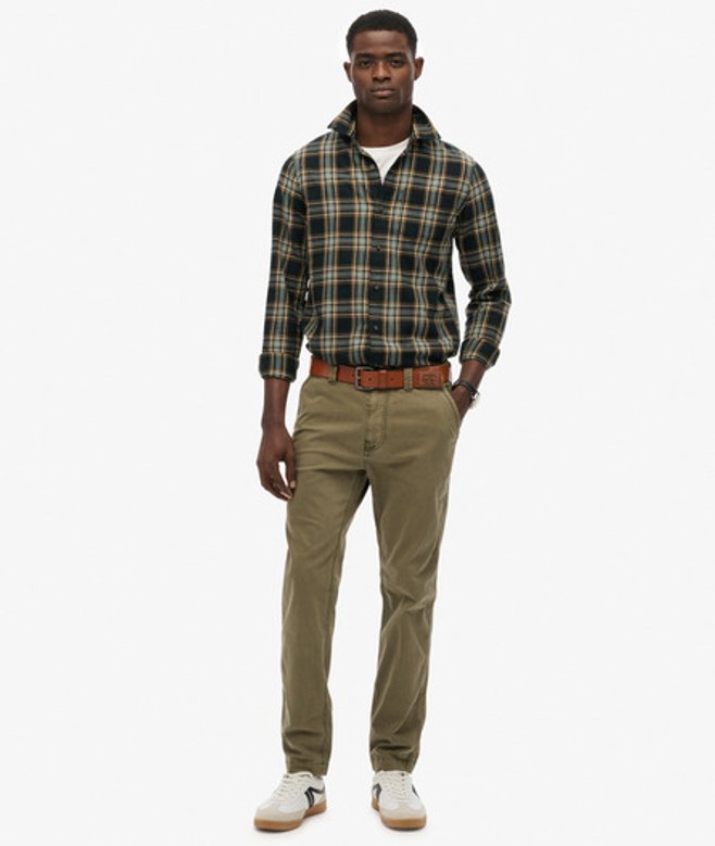 Superdry Utility Chinobroek Green