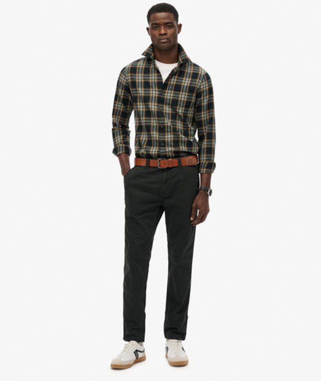 Superdry Utility Chinobroek Dark Grey