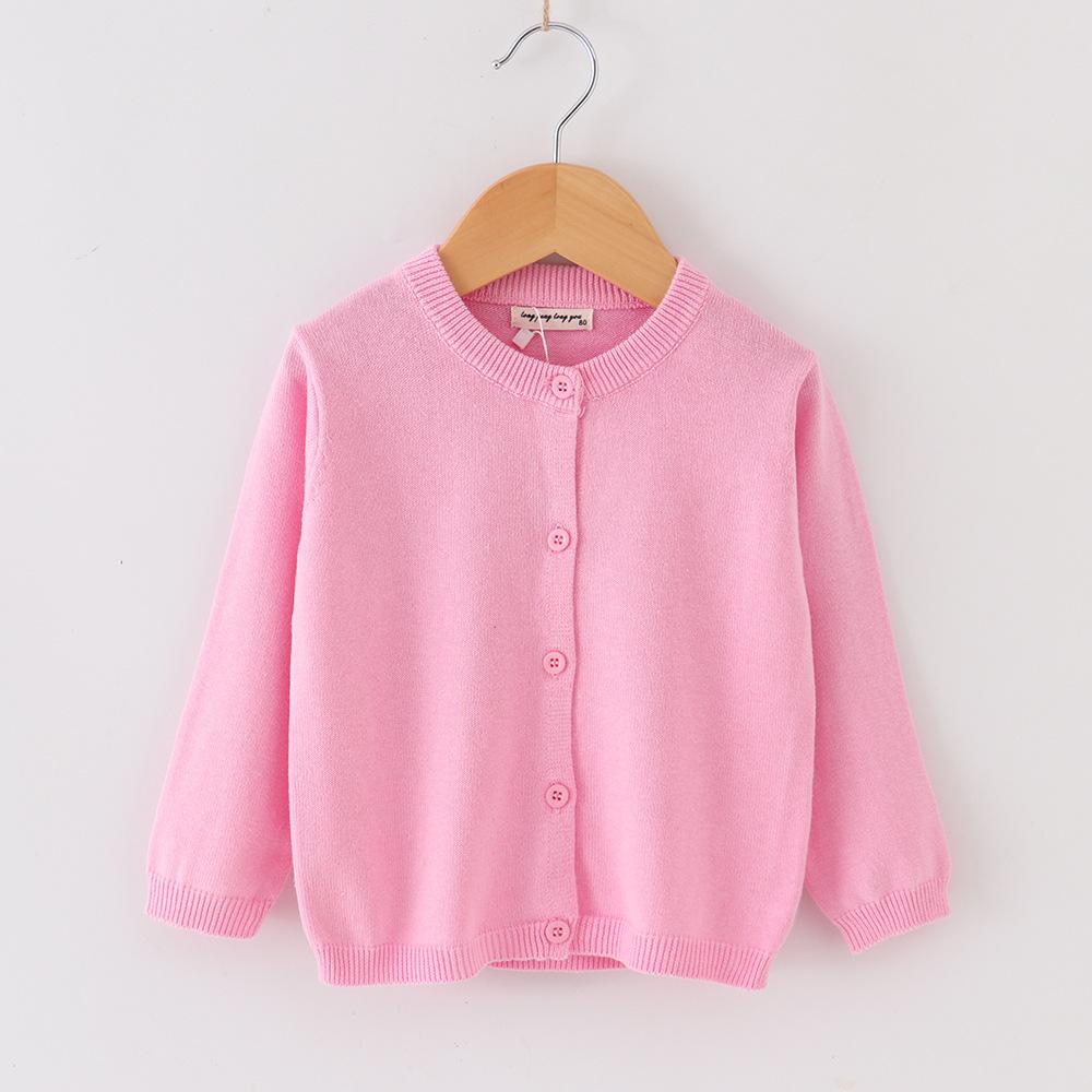 Dola Kinderen Gebreide Trui Lente Herfst Dunne Lange Mouw Baby Vest Jongens Meisjes Casual All-Match 2-10 Jaar zuigelingen Kind Bovenkleding 120cm
