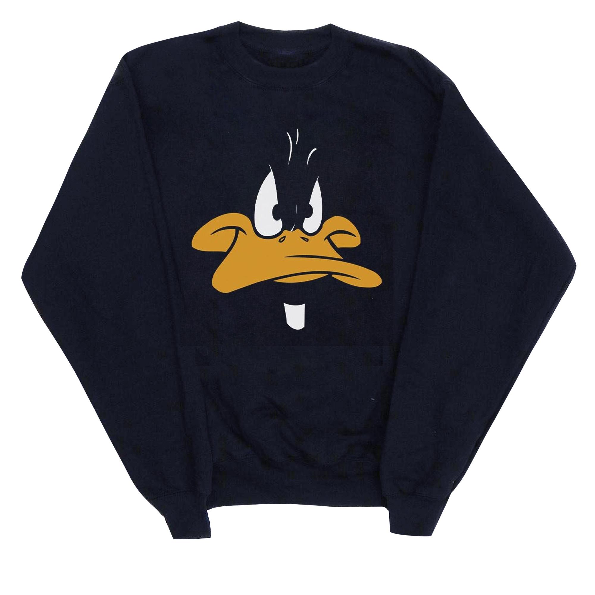 Looney Tunes jongens Daffy Duck Big Face Sweatshirt 9-11 Years
