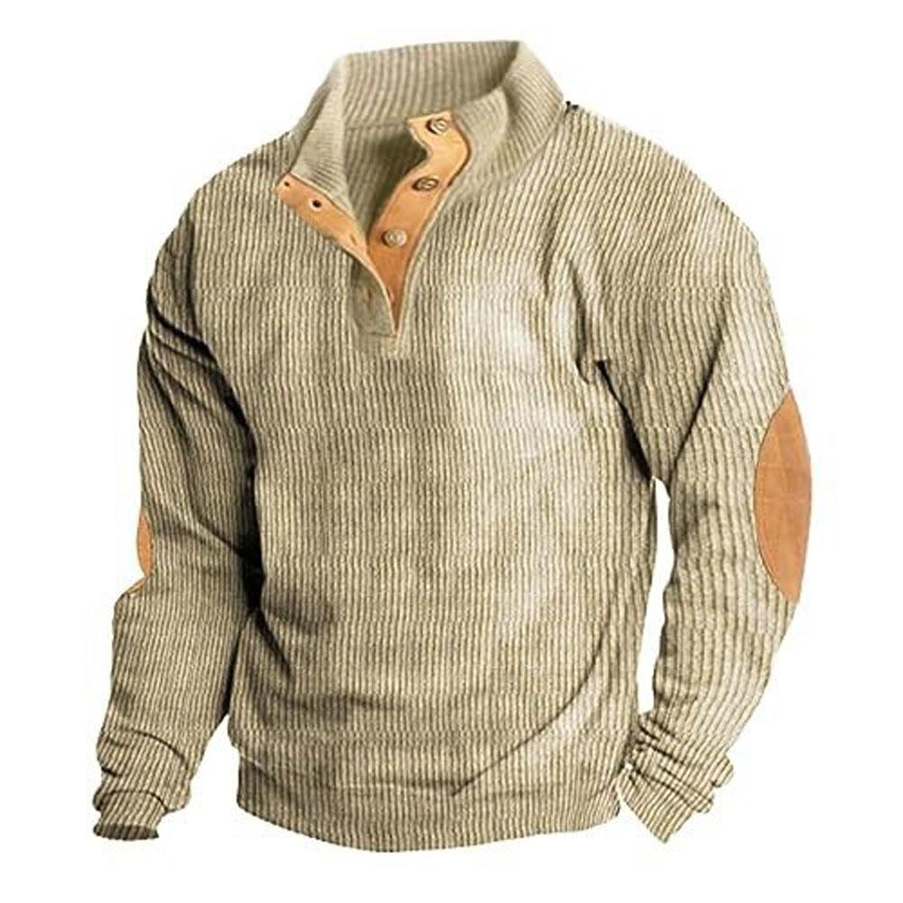 NIUBI Supermarket Mode wintertrui Heren Warme truien Slim Fit Pullover Klassieke herensweater 2XL