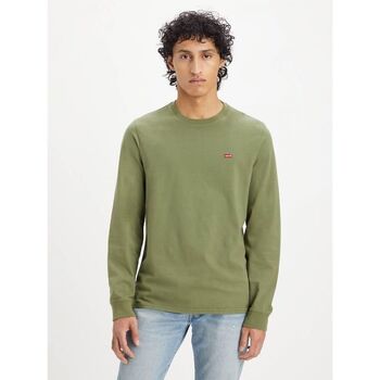Levi's T-Shirt Lange Mouw Levis 72848 0022 HM TEE LS-BLUISH OLIVE