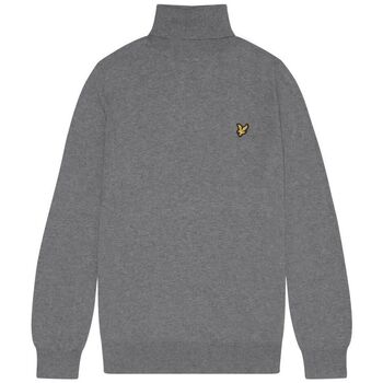 Lyle & Scott Trui Lyle & Scott KN2103V COTTON MERINO-T28 MID GREY MARL