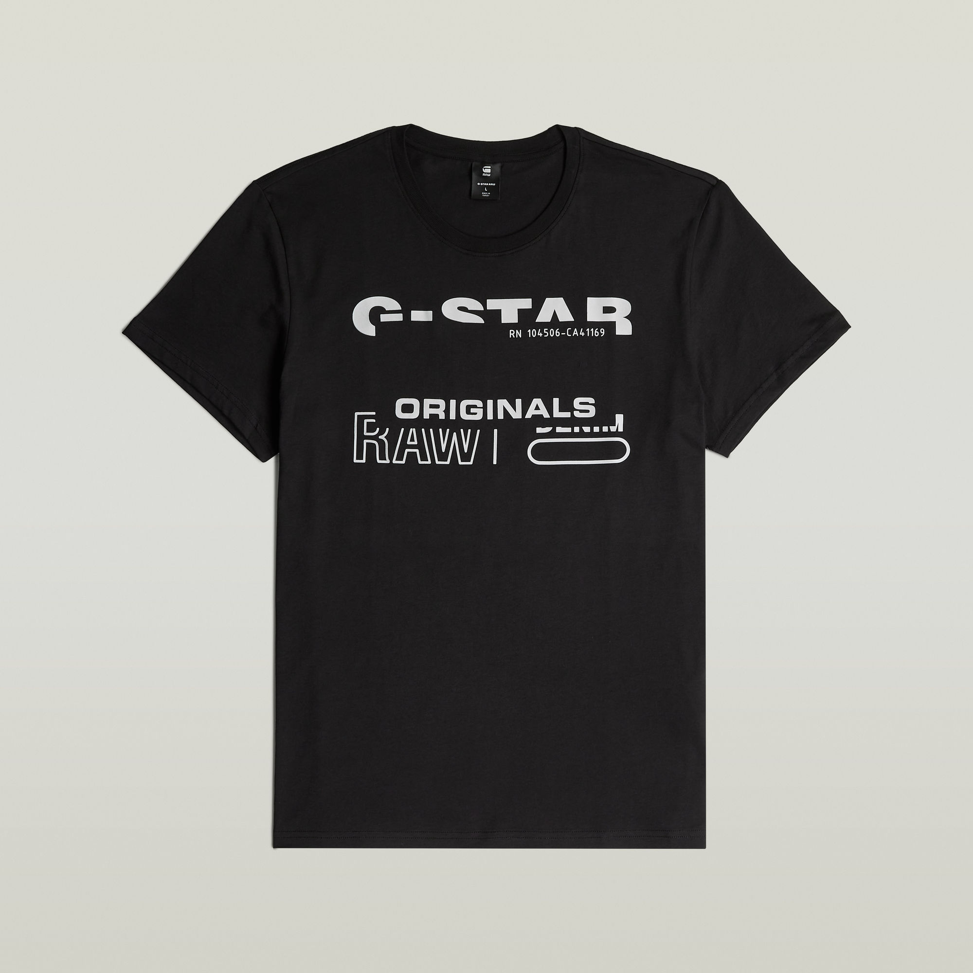 G-Star RAW Originals T-Shirt - Zwart - Heren