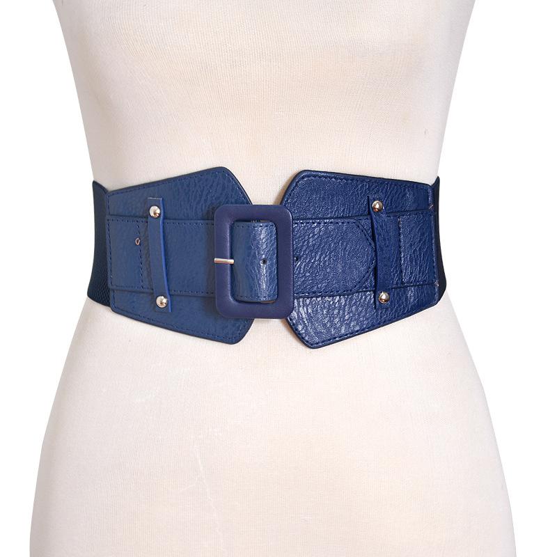 Shy grapes Dames tailleriemen Mode stretch elastische brede riem Jurk Versiering Tailleband One size