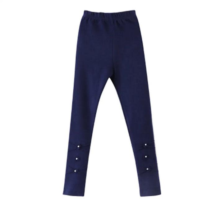 WTEMPO Meisjes Stretch Broeken Leggings Lente en Herfst Koreaanse Casual Broeken Kinderen Skinny Broeken Elastische Broeken 100
