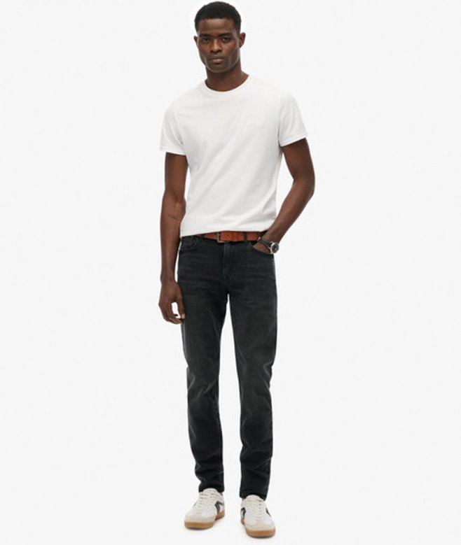 Superdry Organic Cotton Vintage Slim Jeans Black