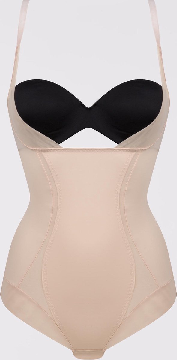 Maidenform  Maat M - Firm Foundations WYOB Bodybriefer Vrouwen Corrigerend ondergoed - Latte Lift