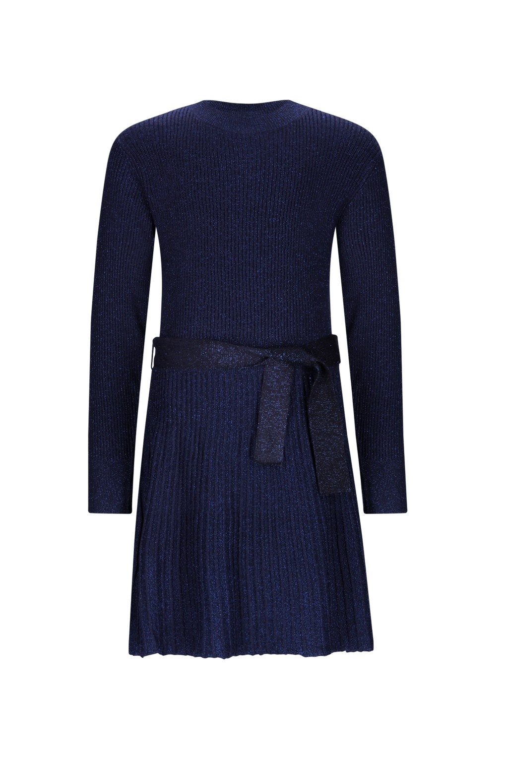 B.Nosy winter jurk meisjes - navy blauw - Dorotha - gebreid