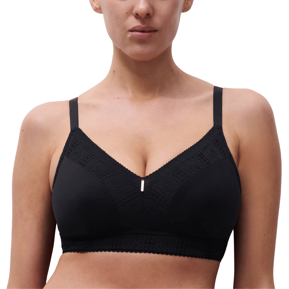 Chantelle Easyfeel Easy Support BH zonder beugel, zwart