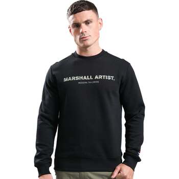 Marshall Artist Sweater  Resurrection Crew Neck Sweatshirt Black