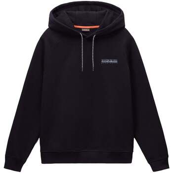 Napapijri Sweater  Back Graphic Hoodie Black