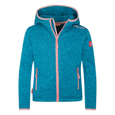 TROLLKIDS Tricot-fleecetrui GIRLS JONDALEN JACKET XT