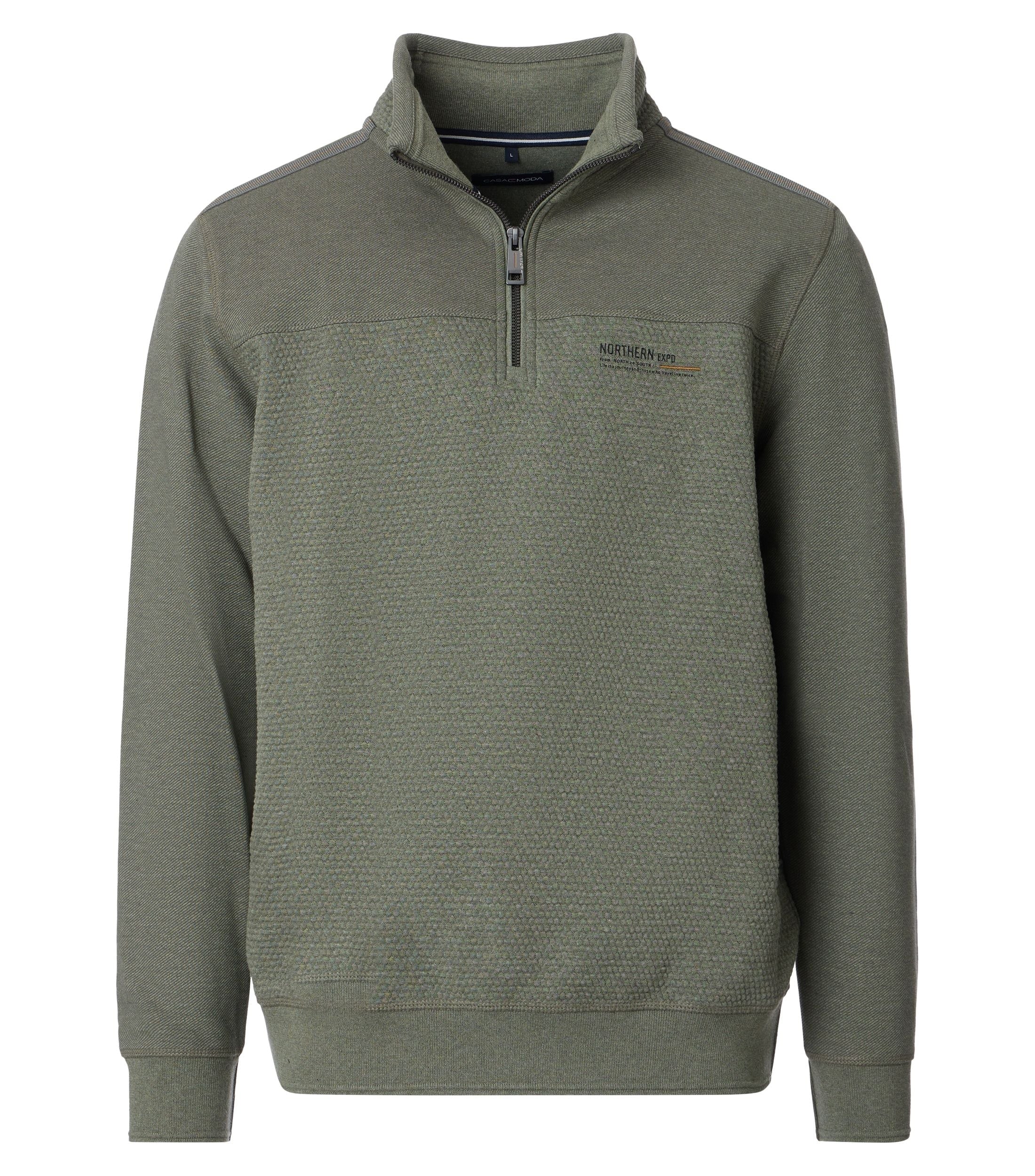 Casamoda Heren sweater 454476500 325 green
