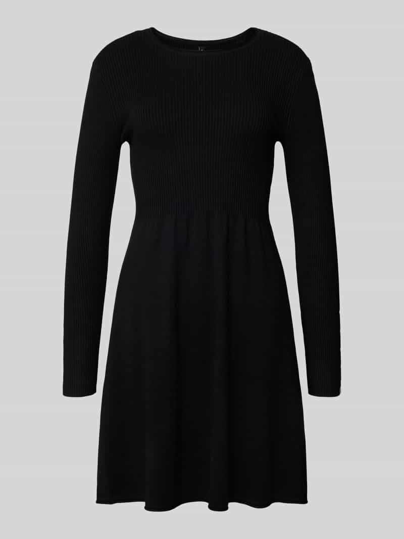 Only Midi-jurk ONLNATASCHA LS PEARL O-NECK DRESS CC KNT