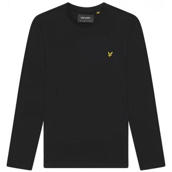 Lyle & Scott T-Shirt Lange Mouw Lyle & Scott TS512VOG L/S T-SHIRT-Z865 BLACK