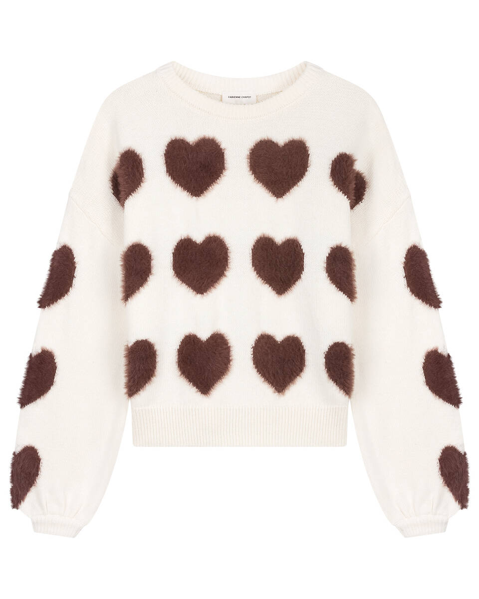 Fabienne Chapot Sweat cltpul25 heart