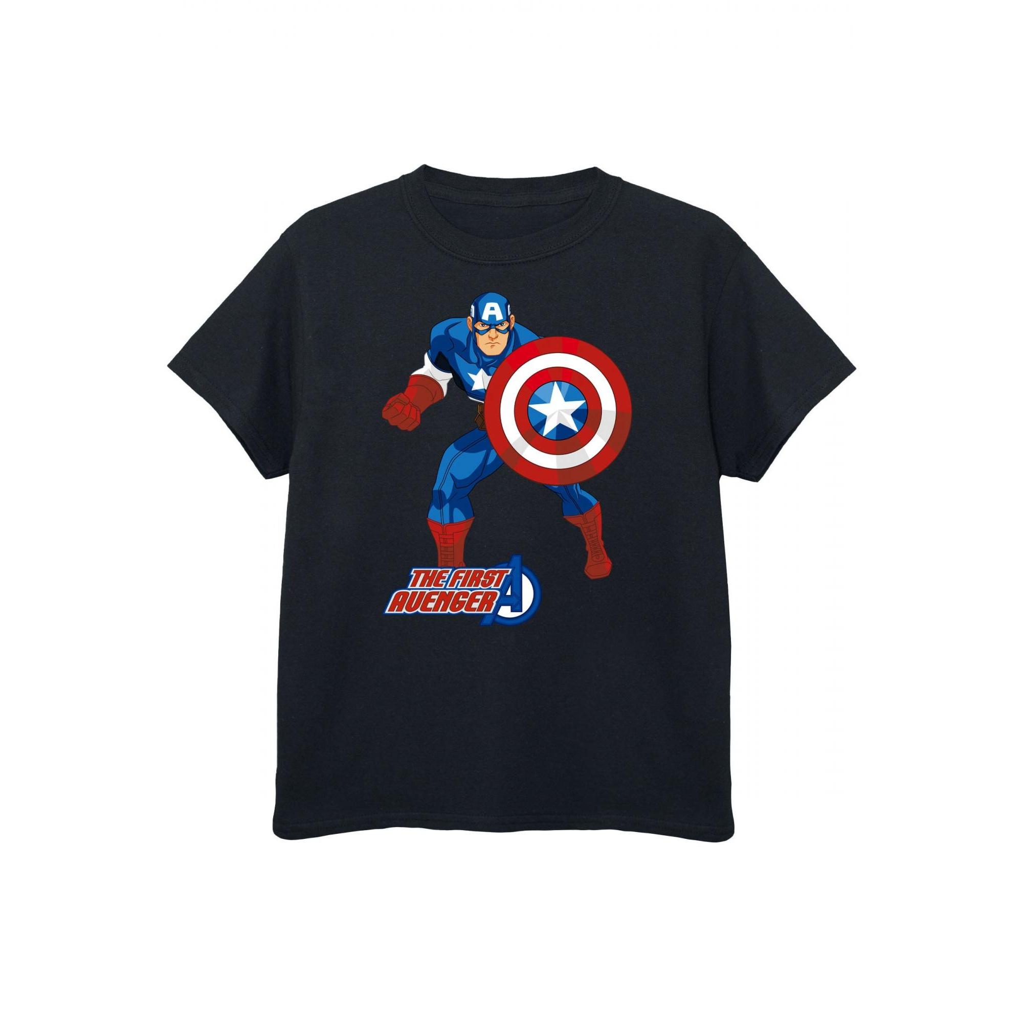 Captain America Boys het eerste Avenger T-shirt 7-8 Years