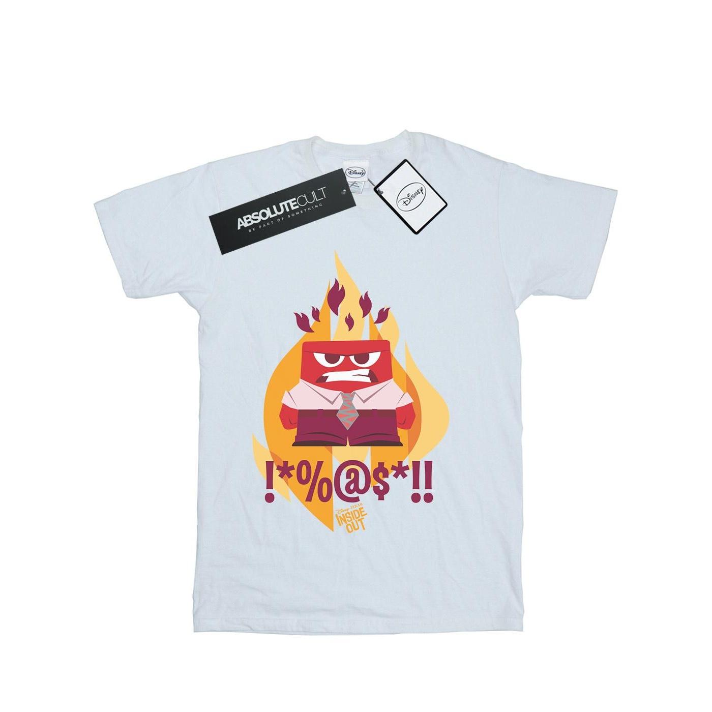 Disney Boys Inside Out Fired Up T-shirt 7-8 Years