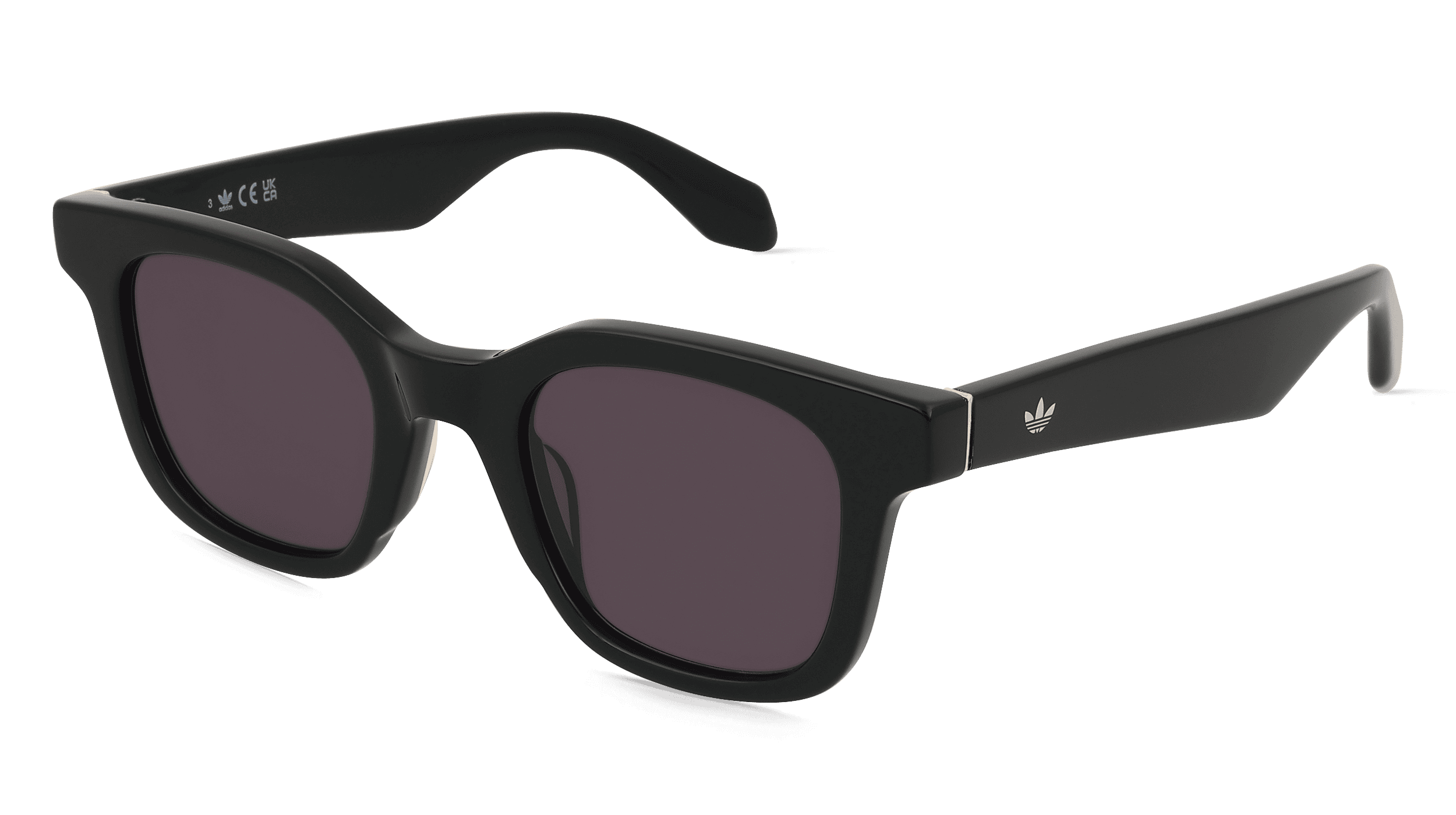 Adidas OR0109 Unisex Zonnebril, Zwart glanzend