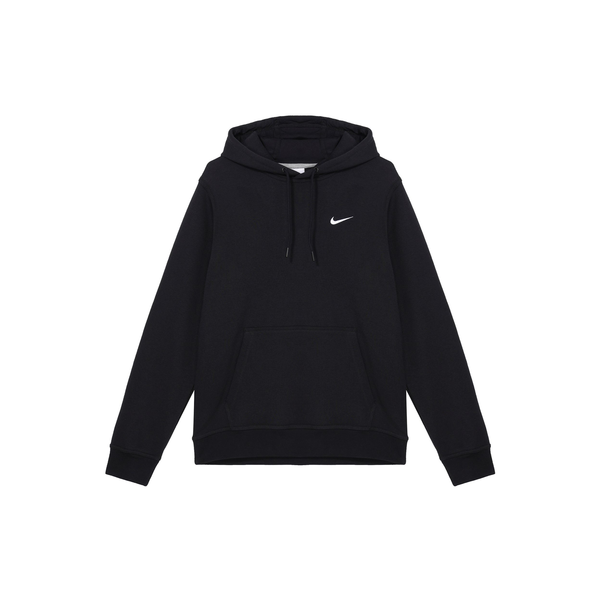 Nike Club Swoosh Casual Sport Hoodie Men Tops Black 916271-010 L