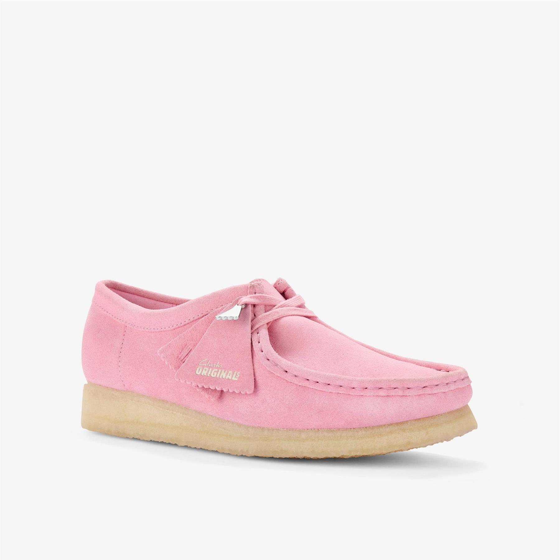 Clarks Originals Wallabee Women's, roze