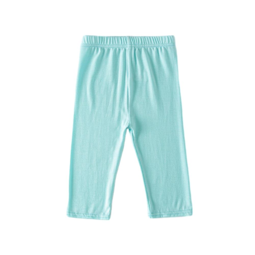 Sunshine kids clothing Meisjes 4-10 jaar korte leggings effen kleur elastische knielange broek 140