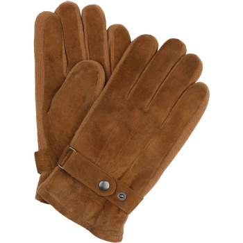 Suitable Handschoenen  Suede Handschoen Camel
