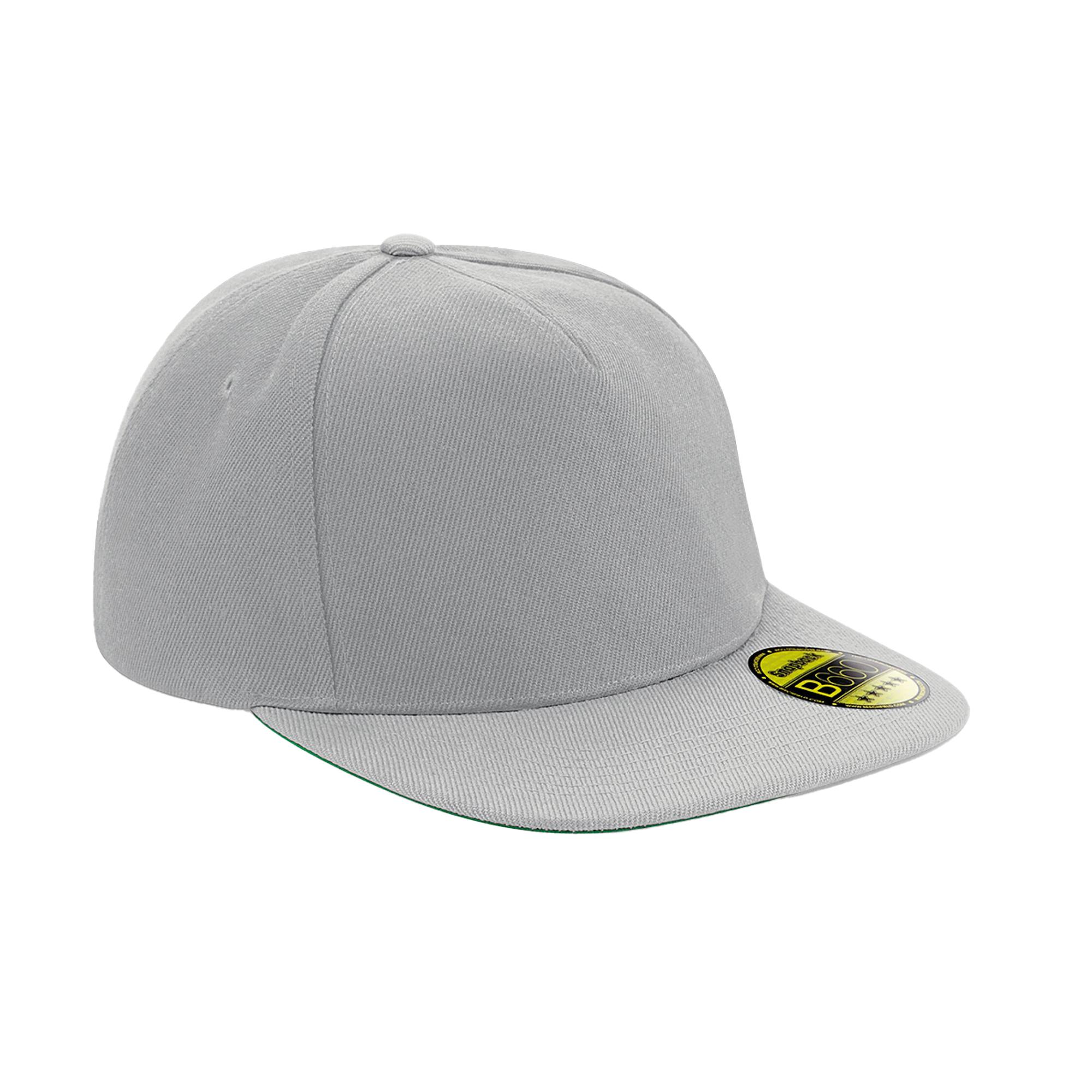Beechfield Unisex Volwassen Originele Flat Peak Snapback Cap One Size